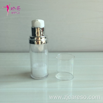 Round Shape AS Single Wall Airless Pump Bottle